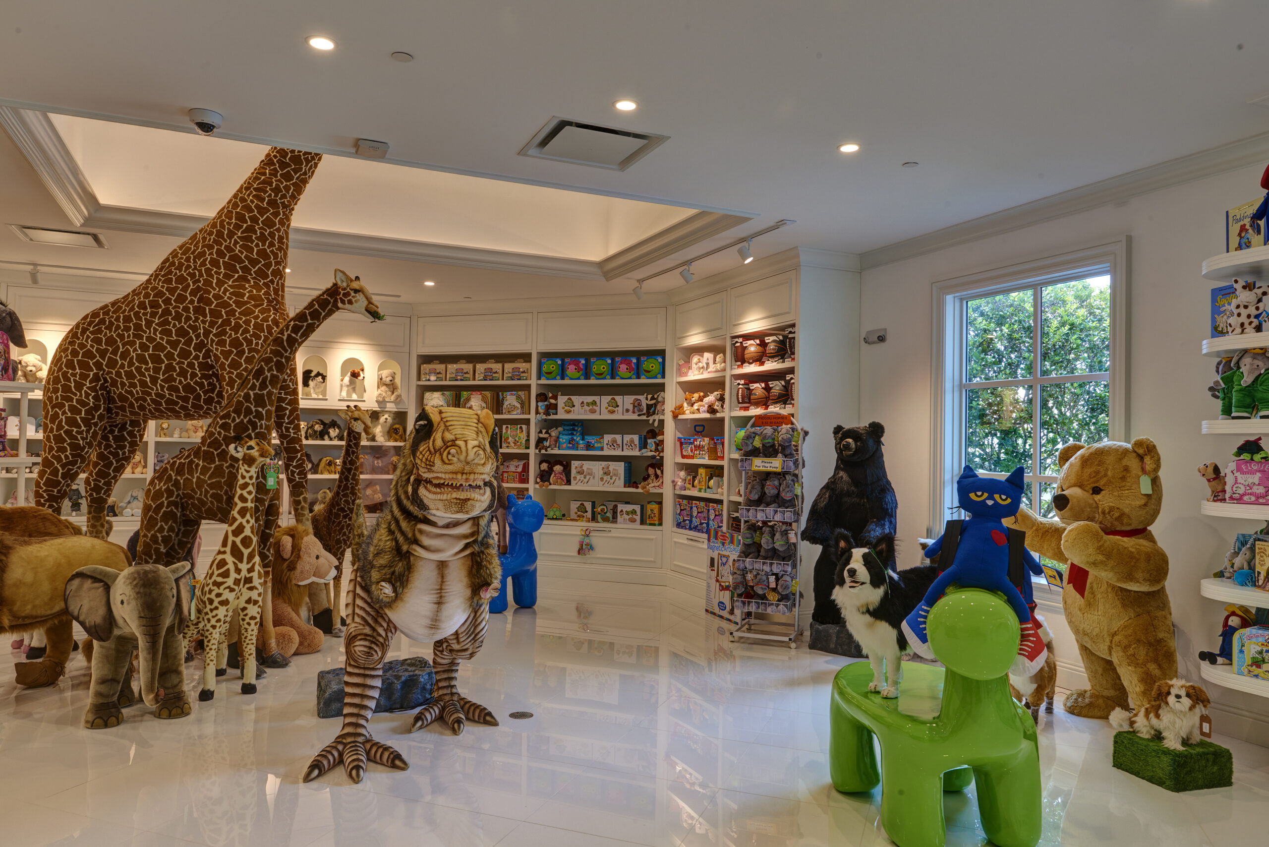 Toy store floor